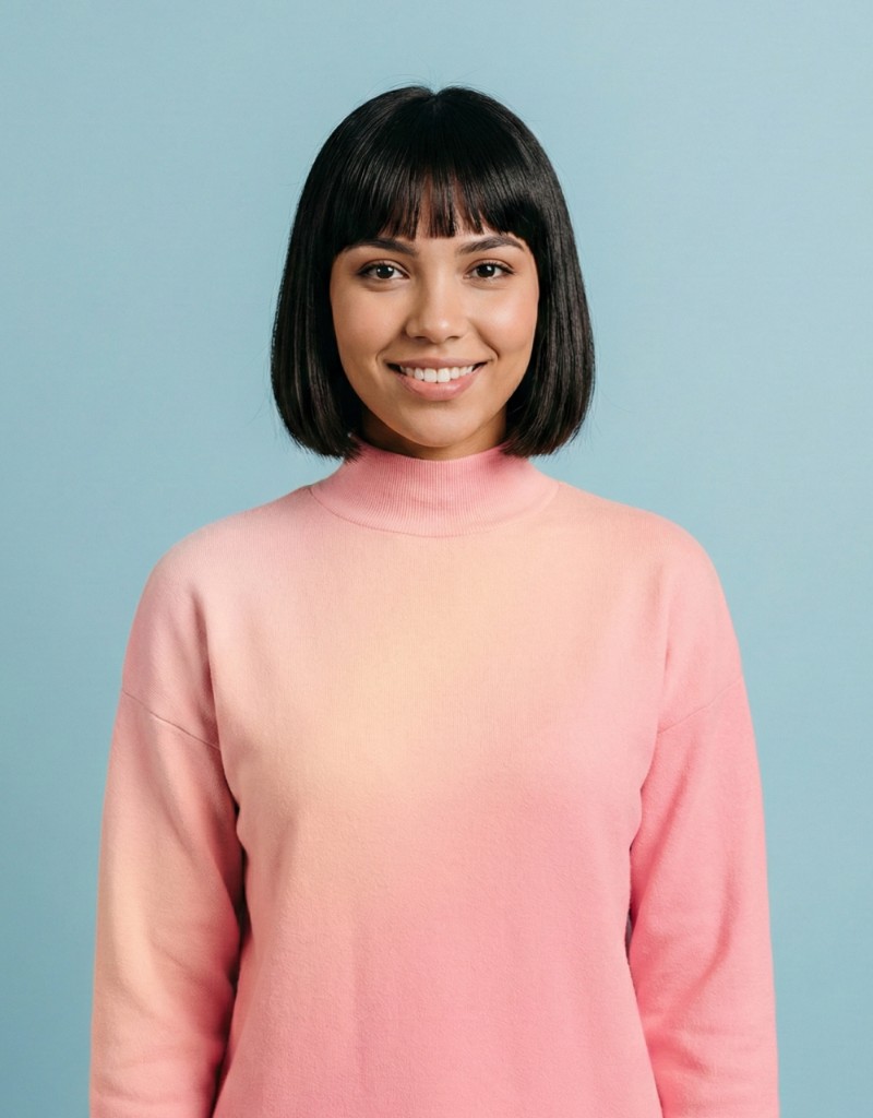 Marketing professional ready to answer client questions